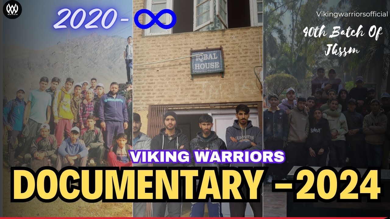 40th Batch Of Sainik School Manasbal  || Viking Warriors || Documentary-2024