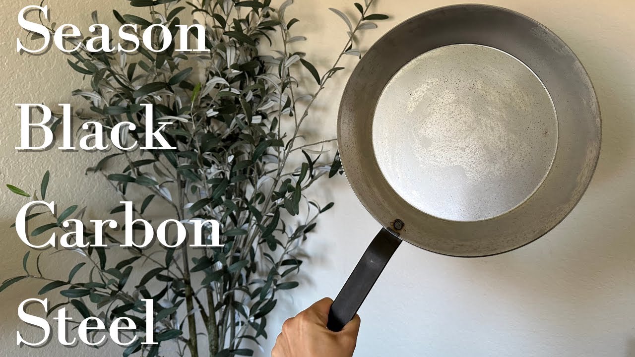 VARIATIONS Matfer Bourgeat Black Carbon Steel Fry Pan for Maximum Durability