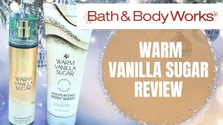 Bath & Body Works Warm Vanilla Sugar Diamond Shimmer Mist Reviews 2024