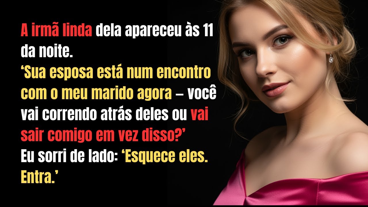 Sua Irmã Me Contou a Verdade — Me Deu Duas Escolhas. Nunca Me Arrependi Do Que Fiz....