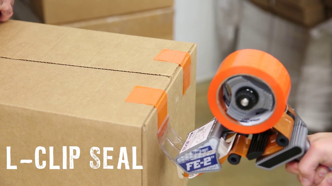 L-Clip Seal - Folded-Edge Hand Dispenser