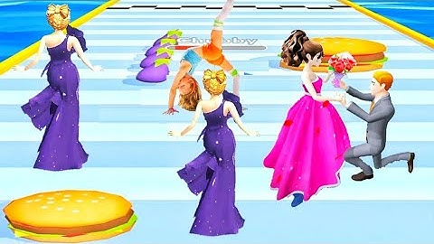 Bridal Dress Up Run 🤑💃🏻👗❤👙💃🏻🤑 New UPDATE game All Levels Gameplay Android, ios 🤑💃🏻👗❤👙💃🏻🤑