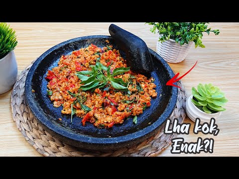 Resep Sambal Tempe Penyet Kemangi