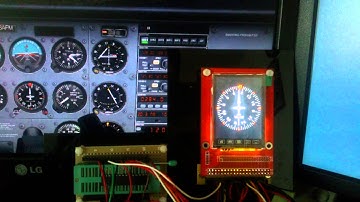 FSX HEADING INDICATOR by QVGA LCD