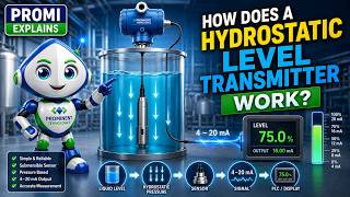 💧 How Does a Hydrostatic Level Transmitter Work