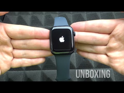 Apple Watch Series 8 GPS 45mm Midnight Aluminium Case with Midnight Sport  Band - Regular Unboxing