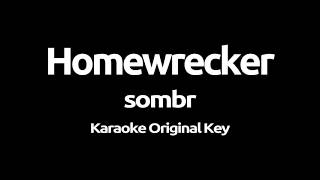 sombr - Homewrecker (Karaoke)