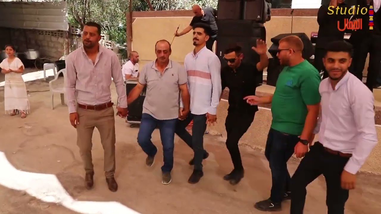 الفنان باسل جبارين دحية + دبكة زفة العريس معاذ عوض جماعين 2023