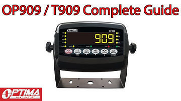 OP 909 / T 909 Calibration & Set Up Complete Guide