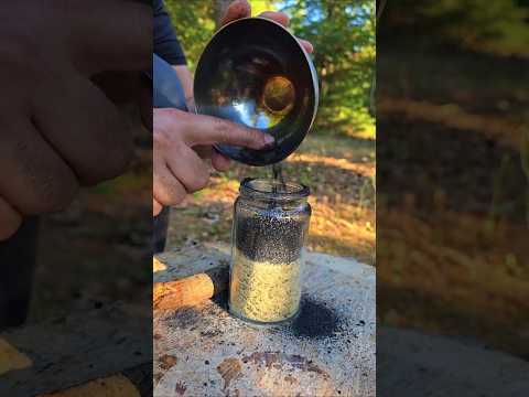 How to make an Effective fire starter for hard times. #survival #bushcraft #camping