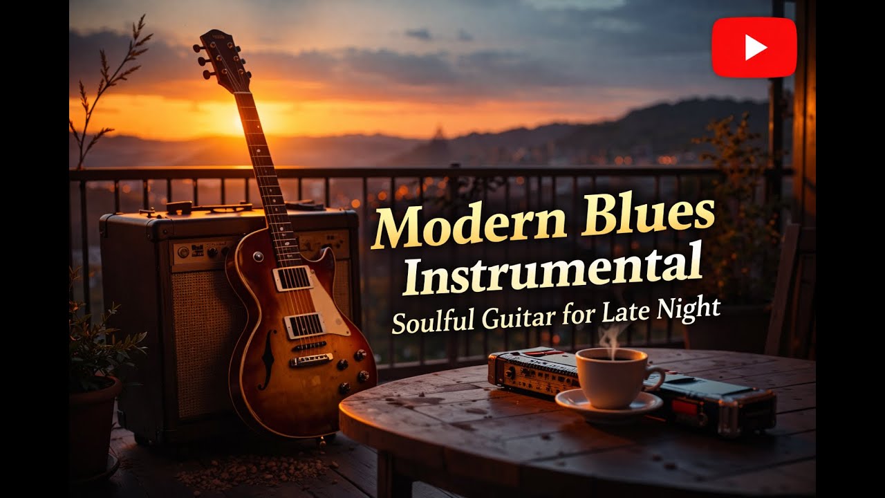 Modern Blues Instrumental | Soulful Guitar for Late Night - YouTube