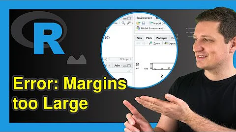 R How to Fix: Error in plot.new() : figure margins too large (Examples) | Change Plot Area | par mar