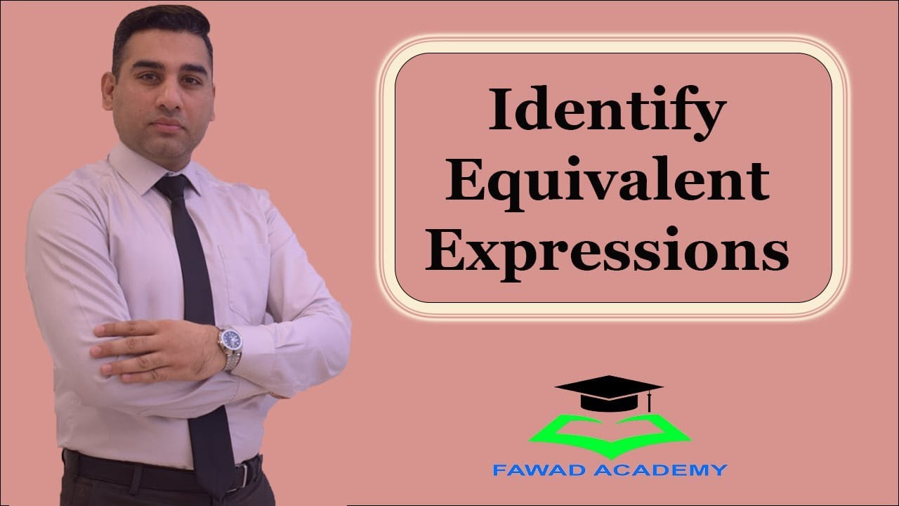 Identify Equivalent Expressions Pair Of Expressions Are Equivalent