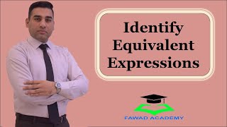 Identify equivalent expressions | Pair of expressions are equivalent, Yes or no | Algebra1