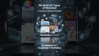 We Build All Types of Websites! Need a Professional Website?💻 #ShortsPortfolios#websitedevelopment