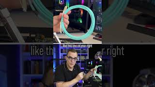 What are these cables? #shorts #internet #ethernet #fiber #ccna #iphone #android