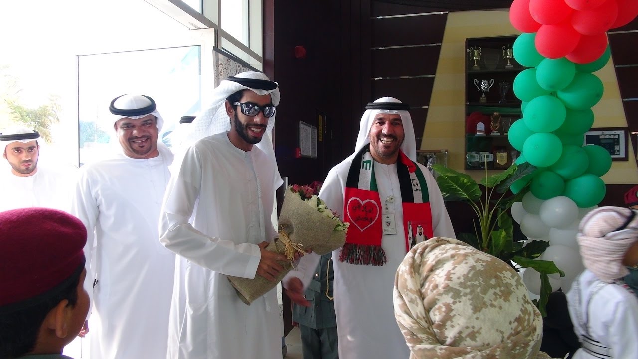 زيارة الشيخ طحنون بن خليفة بن محمد بن خالد آل نهيان مدرسة حمودة بن علي National Day 45