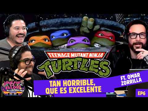 LAS TORTUGAS NINJA (1990) CONTADA con DATOS CURIOSOS y ESCENAS ELIMINADAS (con: Omar Zorrilla) Pt.1