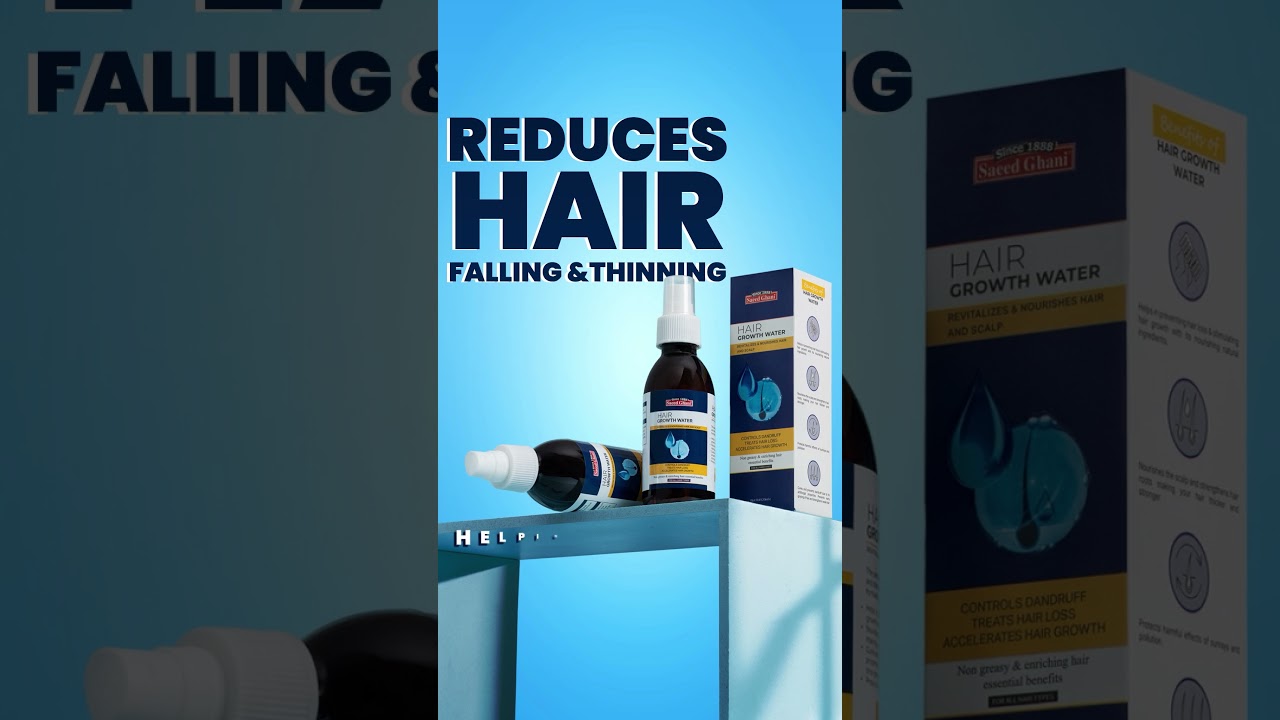 Shine Brighter with Every Strand | Hair Growth Water | Saeed Ghani 1888 |