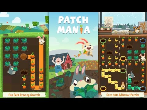 Gameplay игры Patchmania - A Puzzle About Bunny Revenge! для iOS (iPhone/iPad)