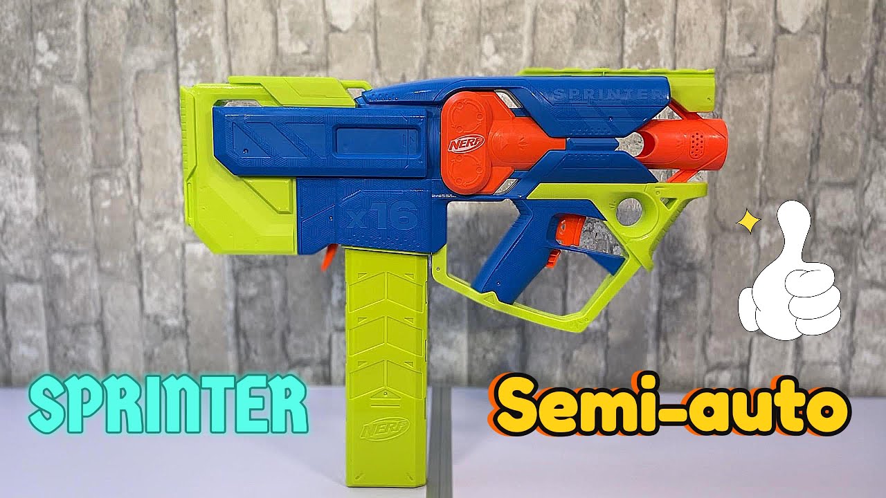 [UNBOXING] Nerf N-Series Sprinter | Chronograph Testing - YouTube