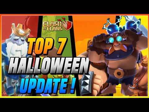 Coc October Update | 7 Things Coming In Coc Halloween Update|Clash Of Clans 2021 Halloween Update