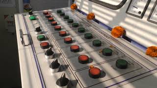 Electric Control Panel Of Asphalt Drum Mix Plant