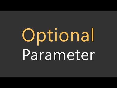 21 - C# Tutorial For Beginners in Hindi/Urdu - Optional Parameter in C#
