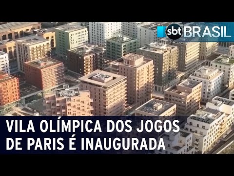 Video vila-olimpica-dos-jogos-de-paris-e-inaugurada-na-franca