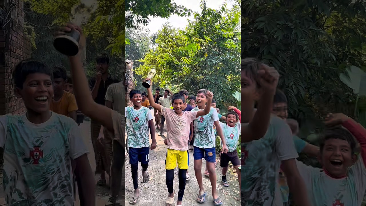 আজকে ফুটবল টুর্নামেন্টে আবার Champion হলাম 😱 |Bengali Mini Vlog| #shorts #minivlog #bangla #vlogger