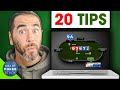 20 quick tips every online poker player needs to know smart poker study podcast 439