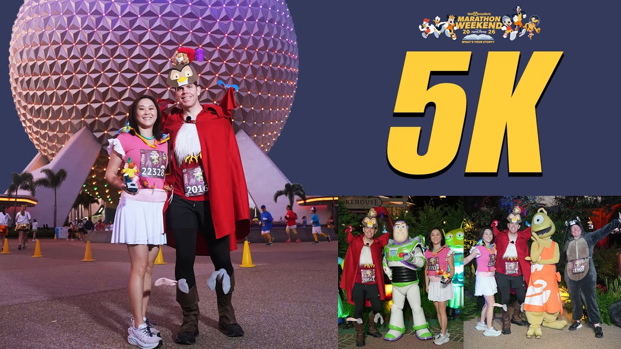 Run Disney Marathon Weekend 2026 5K Course Video