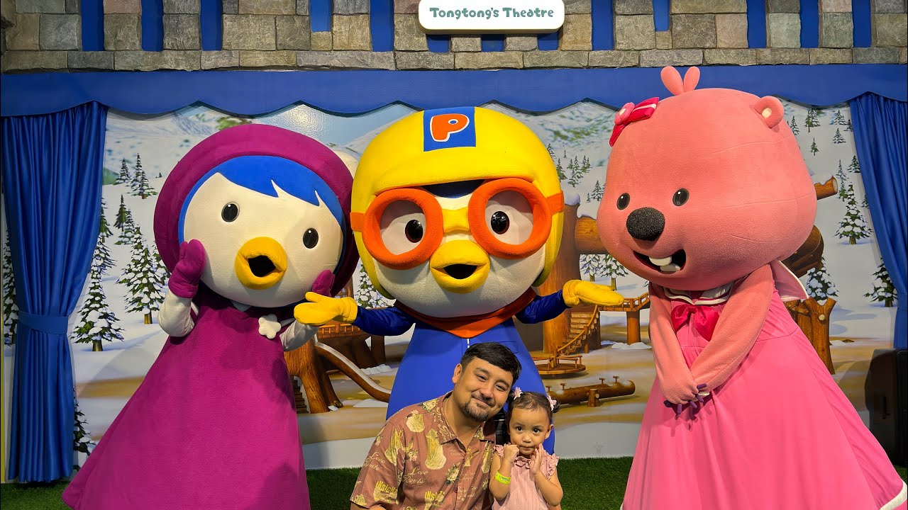 SABRIYA MAIN KE PORORO PARK INDONESIA LAGI