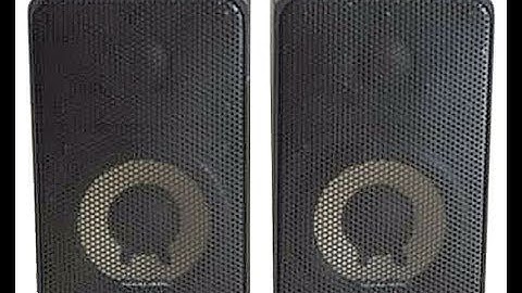 Realistic Minimus 7 Speaker Modification and Test