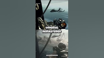 COD 4 | Charlie Don’t Surf Original Vs Remastered #cod #fyp #foryou #cod4