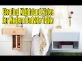 Exlusive Floating Nightstand With Drawer for Modern Bedside Table Exlusive Floating Nightstand With Drawer for Modern Bedside Table