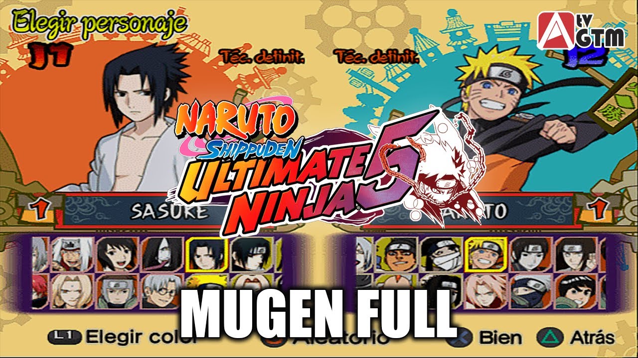 Naruto Shippuden Ultimate Ninja Storm 5 mugen 