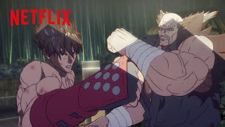 これが最後の修行だ - 風間仁 vs 三島平八 | Tekken: Bloodline | Netflix Japan