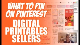 What To Pin To Pinterest For Etsy Digital Printables Sellers - Day 5