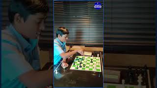 29yo Adhiban vs 16yo Praggnanandhaa in training camp ahead of Chennai Chess Olympiad | #shorts