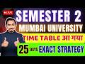 🔴LIVE | SEMESTER 2 MUMBAI UNIVERSITY | EXACT STRATEGY | ENGINEERING MATHS | ENGINEERING FIRST YEAR