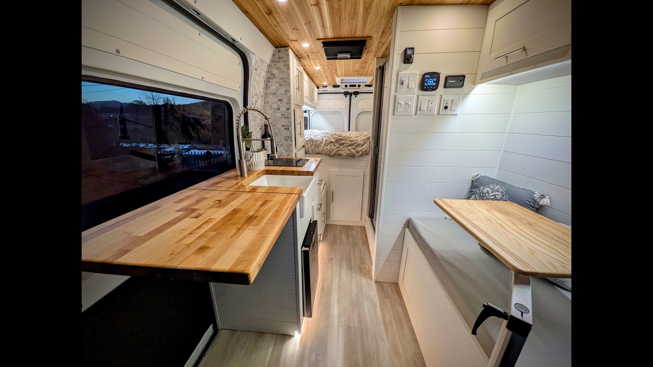 RAM ProMaster Custom Campervan Tour: Full Walkthrough