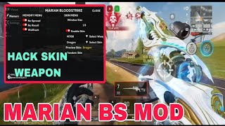 MARIAN BLOODSTRIKE MOD MENU APK / HACK SKIN WEAPONS / NO ROOT SAFE MAIN 