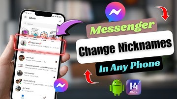 How To Change Nicknames For Chats in Facebook Messenger