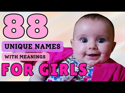 88 Unique Names x Meanings For Baby Girls 2023 | Cuddles Lane Baby Youtube