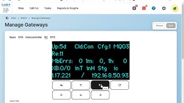 Mapping Modbus - Link4 Pearl Control System