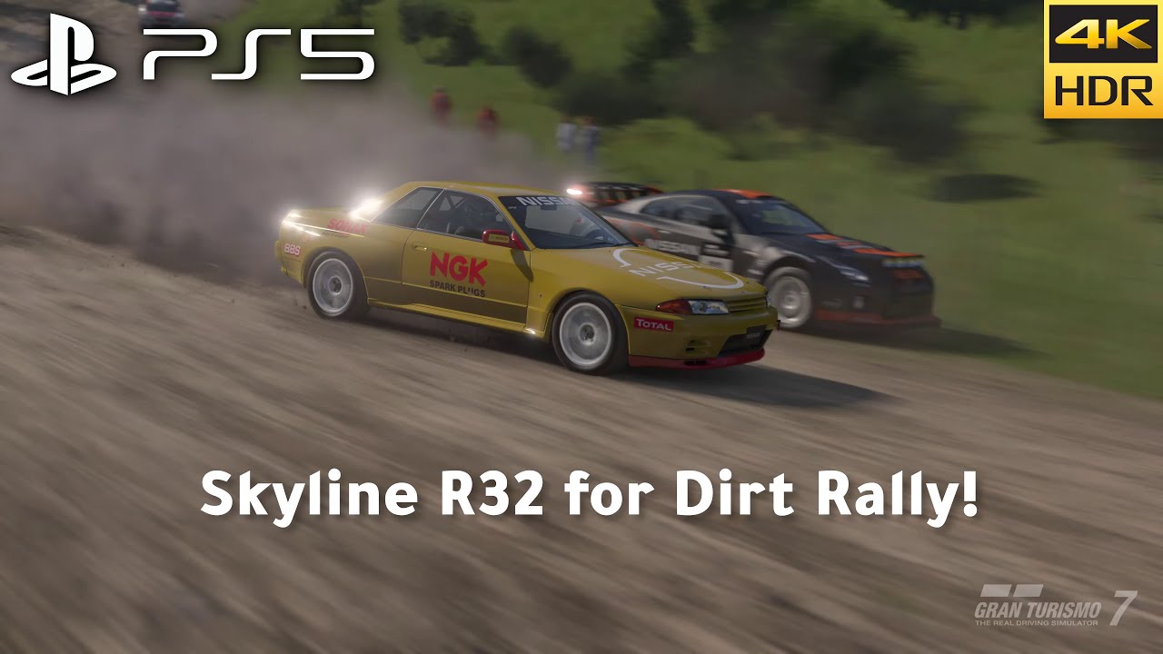 Gran Turismo 7 (PS5): Dominating 700 Rally with a 657 PP Nissan Skyline GT-R R32 on Hard