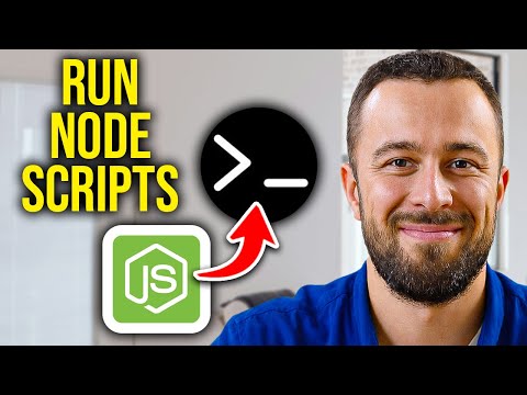 How To Run Node js scripts from the command line