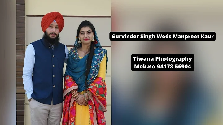 Gurvinder Singh Weds Manpreet Kaur //Tiwana Photog...