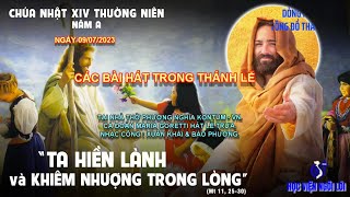 CHÚA NHẬT XIV THƯỜNG NIÊN NĂM A, NGÀY 09/07/2023. (CA B)